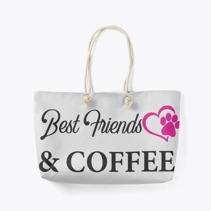 Dog Lovers Best Friends & Coffee Design